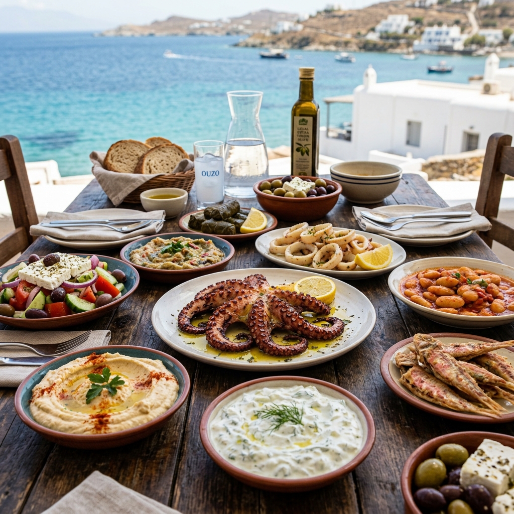 Ege Mezeleri ve Deniz Ürünleri: Gastronomi Şöleni